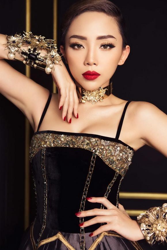 Ca sĩ tóc tiên,tóc tiên lộng lẫy,tóc tiên như nữ hoàng