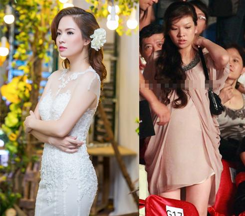 sao Việt, sao Việt mang bầu, sao việt thay đổi khi mang bầu, showbiz Việt 