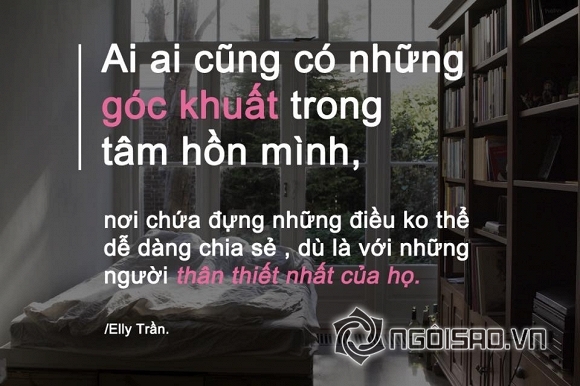 sao việt, câu nói hay của sao việt, elly trần, câu nói hay của elly trần, con gái elly trần, cadie, túc mạch