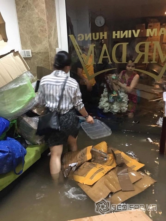 văn phòng của Đàm Vĩnh Hưng, Sài Gòn ngập lụt, Đàm Vĩnh Hưng