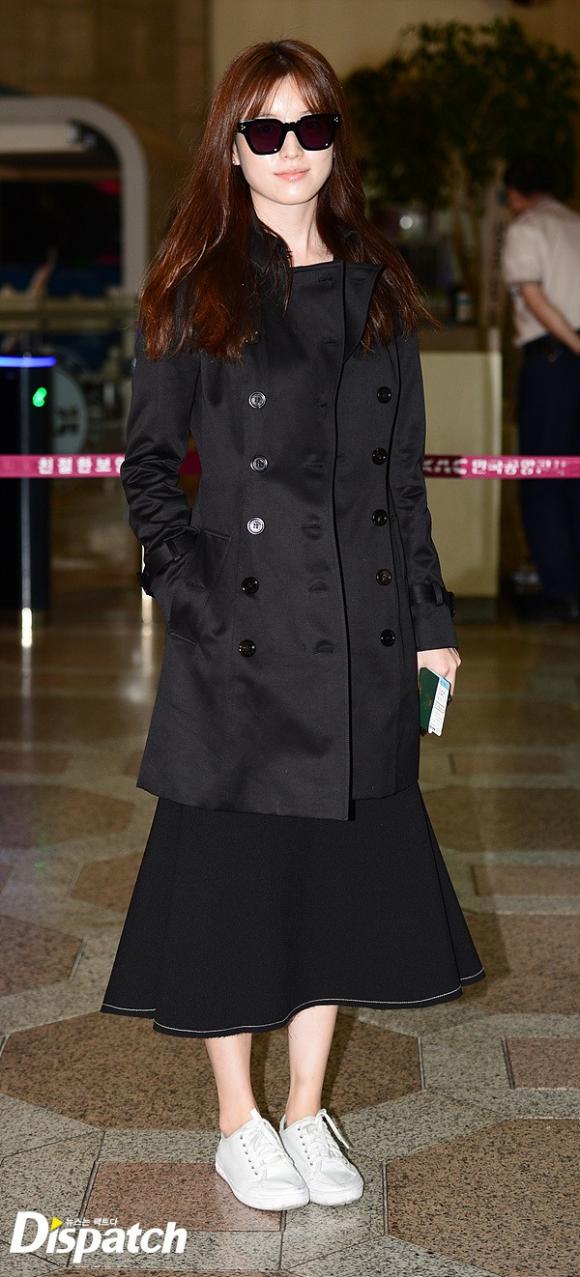 sao Hàn,mỹ nhân W - Hai thế giới,W - Two Worlds,Han Hyo Joo,Han Hyo Joo tại sân bay