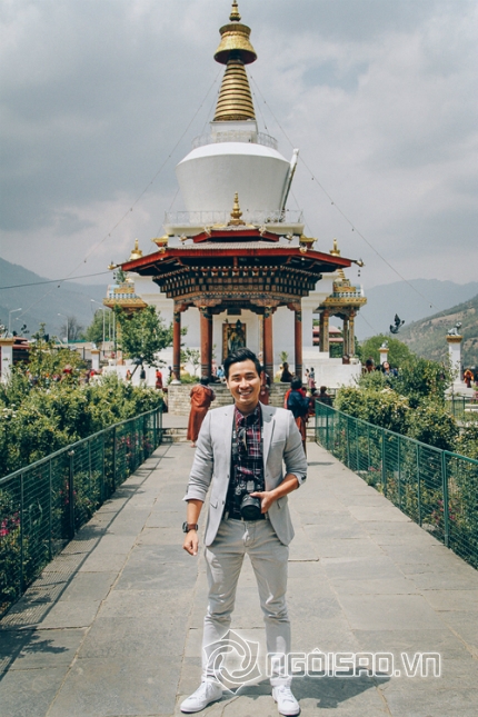sao việt, sao việt du lịch, sao việt du lịch Bhutan, du lịch đất nước hạnh phúc nhất thế giới, ngọc diễm, mc nguyên khang, hoa hậu thu hoài