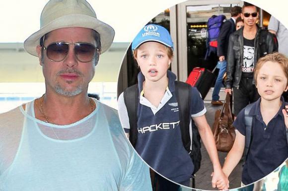 sao Hollywood,Brad Pitt,Brad Pitt được gặp con,Brad Pitt ly hôn,Angelina Jolie ngoại tình
