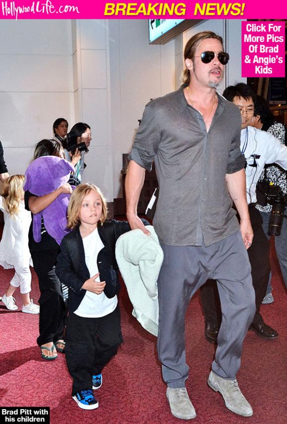 sao Hollywood,Brad Pitt,Brad Pitt được gặp con,Brad Pitt ly hôn,Angelina Jolie ngoại tình