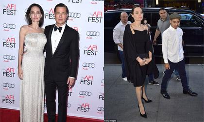 Angelina Jolie, Angelina Jolie ly hôn, Angelina Jolie và Brad Pitt