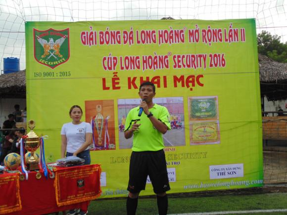 Tập đoàn Bảo vệ Long Hoàng, Giải bóng đá Long Hoàng mở rộng lần 2, Cúp Long Hoàng Security 2016, Hoa hậu Quý bà Bùi Thị Hà