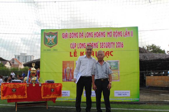 Tập đoàn Bảo vệ Long Hoàng, Giải bóng đá Long Hoàng mở rộng lần 2, Cúp Long Hoàng Security 2016, Hoa hậu Quý bà Bùi Thị Hà