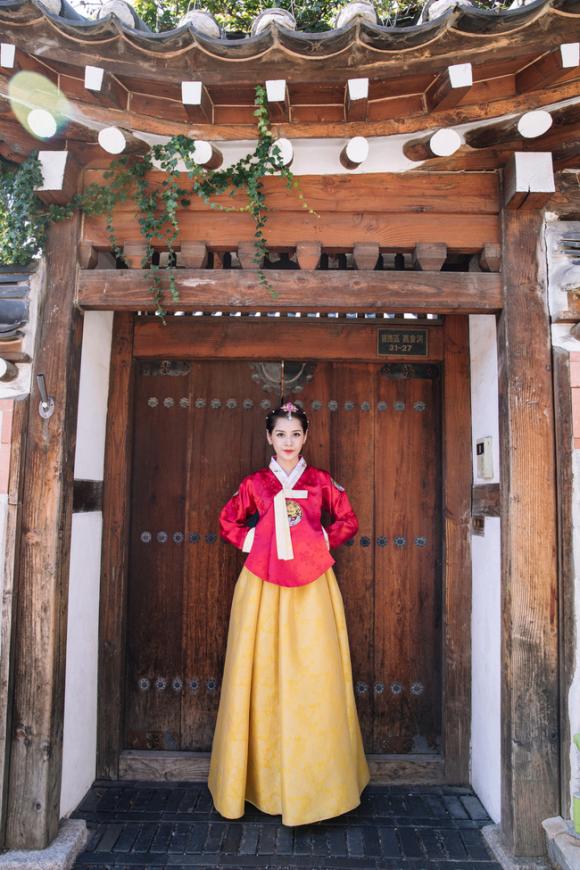 sao việt, hot girl, hot girl chi pu, chi pu, chi pu mặc hanbok