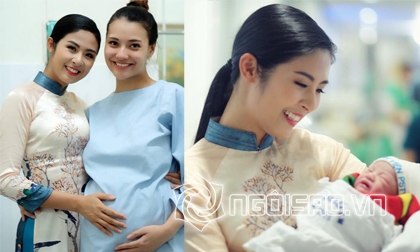 mỹ nhân Việt trên bàn đẻ, mỹ nhân việt sinh con, sao việt sinh con