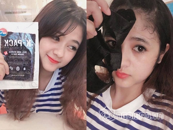 Hotgirl Hà Thương, Nguyễn Hà Thương, mặt nạ Lael Kpack, mặt nạ từ Hàn Quốc Lael Kpack
