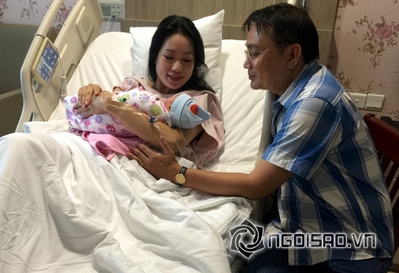mỹ nhân Việt trên bàn đẻ, mỹ nhân việt sinh con, sao việt sinh con