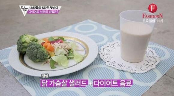sao Hàn,thực đơn ăn kiêng của sao Hàn,mỹ nhân xứ Hàn,Suzy,IU,Park Shin Hye