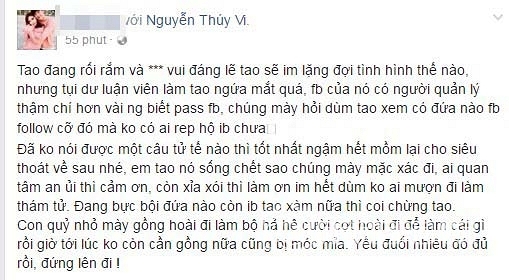 Thúy Vi tự tử, Thúy Vi tự vẫn, Thúy Vi tự tử bằng thuốc ngủ, Thúy Vi