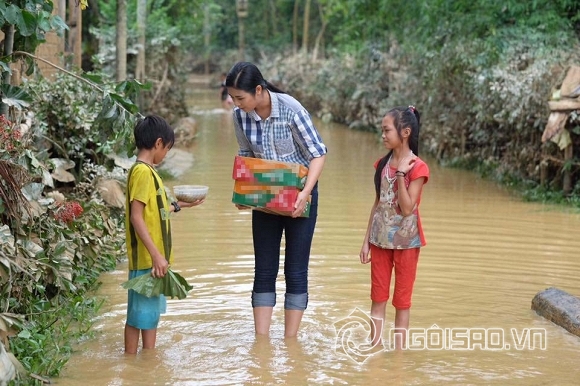 Hoa hậu Ngọc Hân, Ngọc Hân, Ngọc Hân về miền Trung, Ngọc Hân làm từ thiện ở Hà Tĩnh