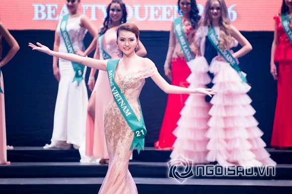 sao việt, hoa hậu việt, ngọc duyên, ngọc duyên đăng quang, ngọc duyên đăng quang Miss Global Beauty Queen 2016,  Miss Global Beauty Queen 2016