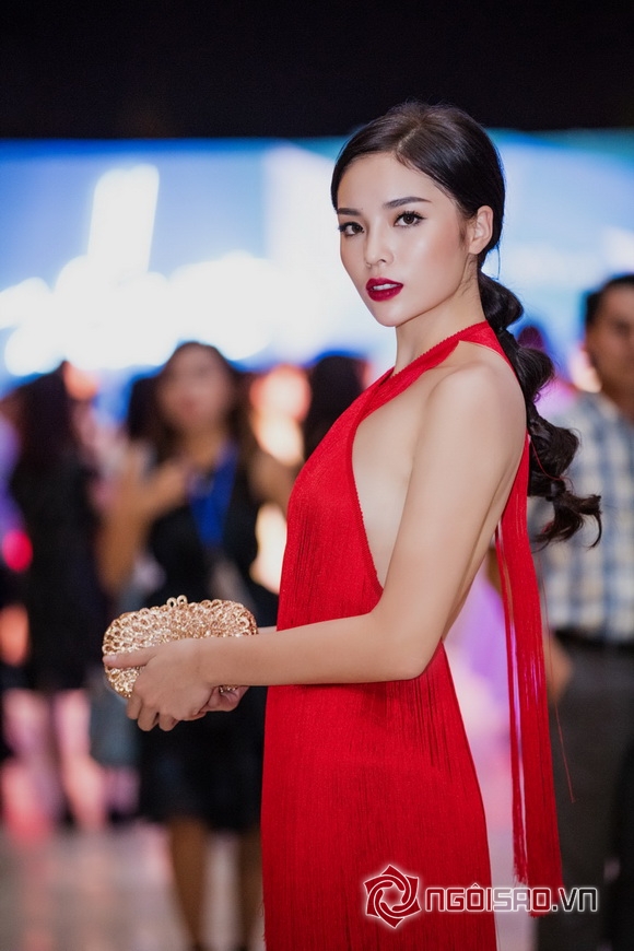 Hoa hậu kỳ duyên,hoa hậu việt nam 2014,kỳ duyên khoe lưng trần