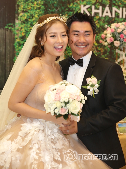 Khánh Hiền, đám cưới Khánh Hiền, diễn viên khánh hiền, chồng khánh hiền, sao Việt