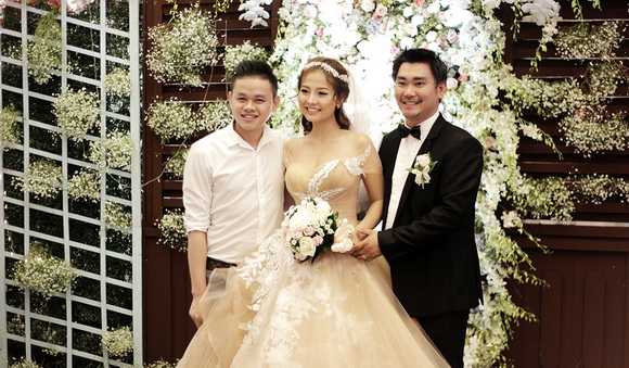 Simon Tứ, diễn viên Khánh Hiền, Đám cưới Khánh Hiền