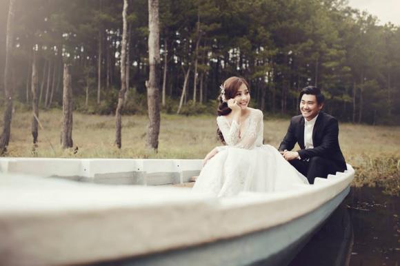 Khánh Hiền, ảnh cưới của Khánh Hiền, đám cưới của Khánh Hiền, Khánh Hiền và ông xã
