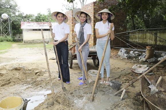 Hoa hậu phạm hương,hoa hậu hoàn vũ việt nam,phạm hương làm từ thiện