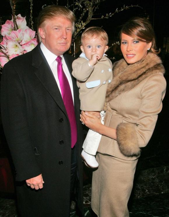 Donald Trump, con trai Donald Trump, Barron William Trump, tổng thống Donald Trump