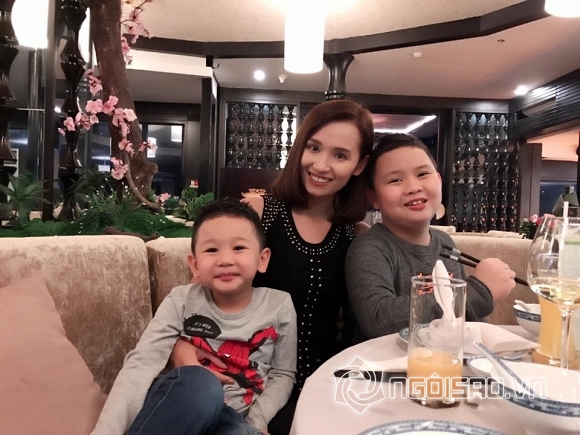 Lã Thanh Huyền, sinh nhật Lã Thanh Huyền, Lã Thanh Huyền và chồng, Lã Thanh Huyền và con trai