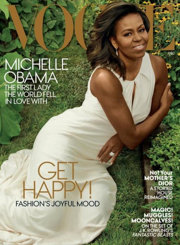 Michelle Obama, Michelle Obama trên trang bìa tạp chí, Đệ nhất phu nhân Mỹ, vợ chồng Michelle Obama