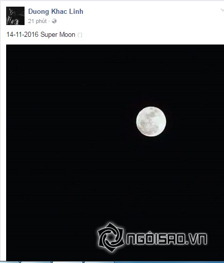 siêu trăng, siêu trăng ngày 14/11, hiện tượng siêu trăng, sao Việt