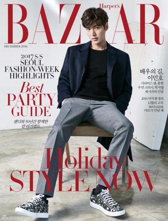 Lee Min Ho, Lee Min Ho trên Harper's Bazaar, diễn viên Lee Min Ho