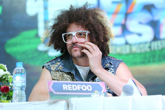 'Ông hoàng nhạc rock' Redfoo, Redfoo, sao ngoại, sao đến việt nam