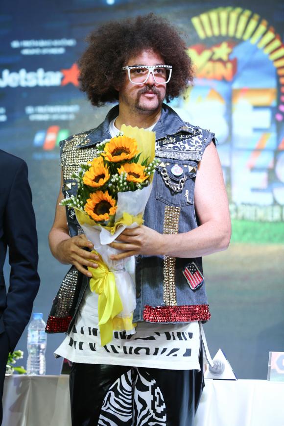 'Ông hoàng nhạc rock' Redfoo, Redfoo, sao ngoại, sao đến việt nam