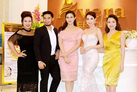 MC Quỳnh Chi bất ngờ đến dự khai trương Thẩm mỹ viện Avera đẳng cấp bậc nhất  Hà Tĩnh 0