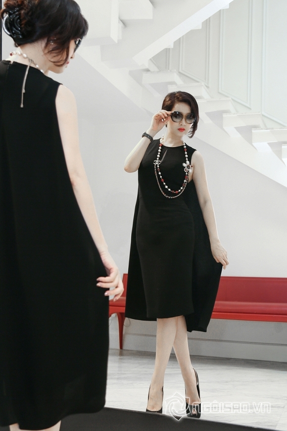 giáng my, hoa hậu đền Hùng, show thu đông 2016 của đỗ mạnh cường, do manh cuong, The Little Black Dress