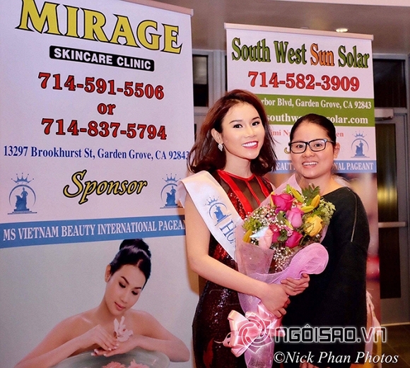 Hoa hậu thân thiện Jenny Trần, Jenny Trần, Mirage Skincare & Spa, Hoa hậu Việt Nam Quốc tế 2016