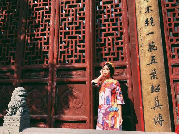 Hoa hậu Đỗ Mỹ Linh , Hoa hậu Đỗ Mỹ Linh tại Thượng Hải, ảnh đẹp Hoa hậu Đỗ Mỹ Linh 