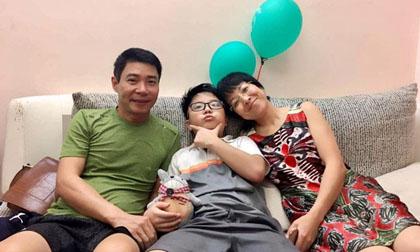 con trai Công Lý - Thảo Vân, con trai Thảo Vân và ông nội, con trai Công Lý - Thảo Vân thi gameshow