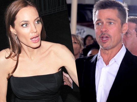 Angelina Jolie và Brad Pitt, Angelina Jolie và Brad Pitt ly hôn, Angelina Jolie và Brad Pitt cãi nhau to