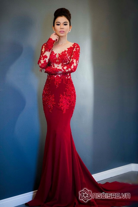 Hoa hậu Thân thiện Jenny Trần trở thành gương mặt đại diện của hãng thời trang Jackytai Bridal And Fashion 2 Hoa hậu Jenny Trần, Jenny Trần, jacky Tài, Thời trang Jacky Tài