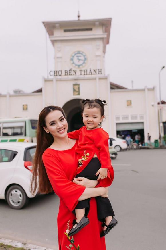 Trang Nhung, mẹ con Trang Nhung , Trang Nhung và con