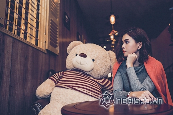 Diễn viên Châu Kha, người đẹp Châu Kha, Diễn viên Châu Kha đón Giáng sinh