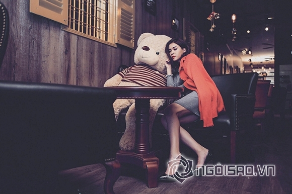 Diễn viên Châu Kha, người đẹp Châu Kha, Diễn viên Châu Kha đón Giáng sinh