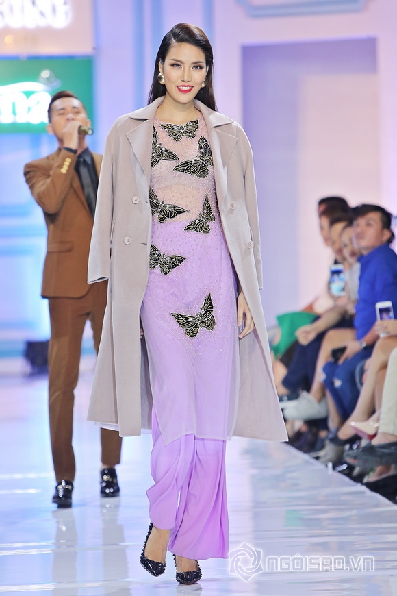 Lan khuê, Siêu mẫu Lan khuê, Sao Việt, NTK Minh Châu