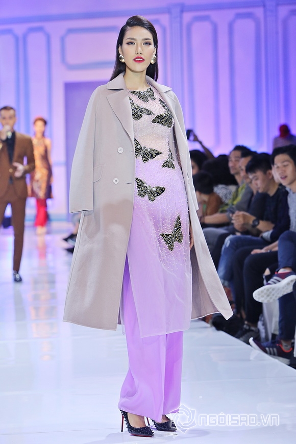 Lan khuê, Siêu mẫu Lan khuê, Sao Việt, NTK Minh Châu