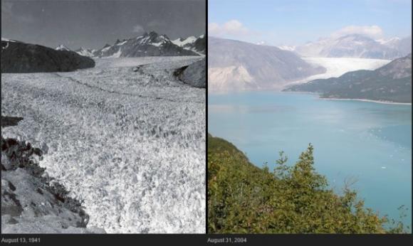 Những bức ảnh cho thấy sự thay đổi khủng khiếp, trái đất, biến đổi khí hậu