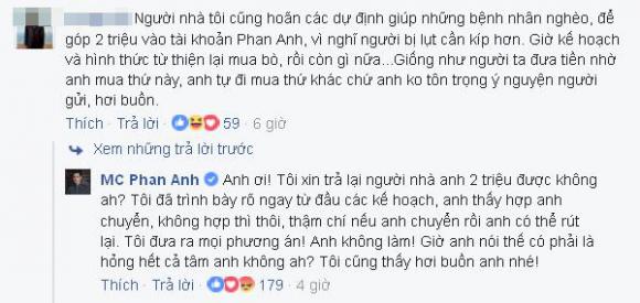 sao nam Việt, Đàm Vĩnh Hưng, MC Phan Anh, MC Trấn Thành, sao nam Việt khóc,sao Việt