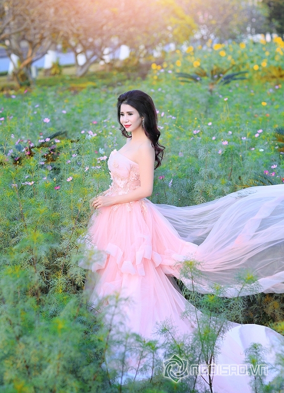 Á hậu Trần Thị Thanh Hải chào đón tuổi mới bằng bộ ảnh đẹp như thần tiên 0 Á hậu Thanh Hải, Doanh nhân Trần Thị Thanh Hải, Á hậu Trần Thị Thanh Hải