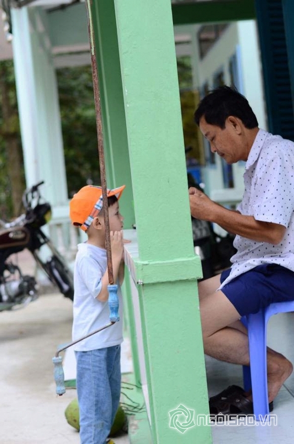 Ngô Quang Hải, con trai Ngô Quang Hải, Diệp Hồng Đào, con trai của Quang Hải và Diệp Hồng Đào