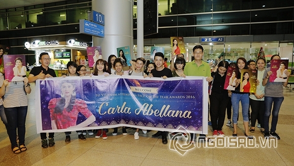Carla Abellana, diễn viên Carla Abellana, Mỹ nhân Philippines, Carla Abellana tới Việt Nam