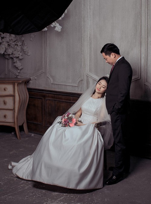 Hoa hậu Bản sắc Việt Trần Thị Thu Ngân, ảnh cưới Thu Ngân, Hoa hậu Bản sắc Việt Trần Thị Thu Ngân kết hôn