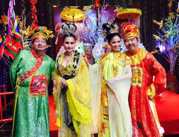 Hoa hậu Hoàng Bảo Anh, hoang bao anh, sao vieetj, mc, đài VNATV 57.3